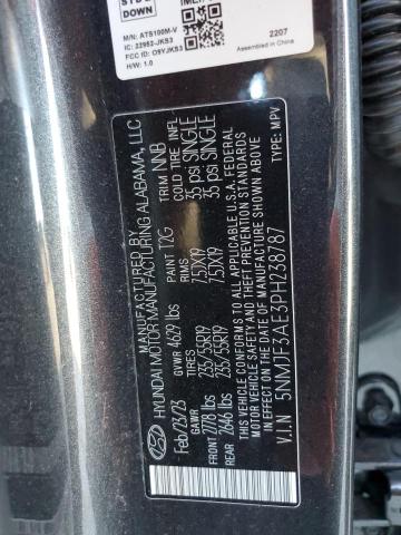 Photo 13 VIN: 5NMJF3AE3PH238787 - HYUNDAI TUCSON SEL 