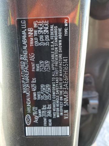 Photo 12 VIN: 5NMJF3AE6PH165141 - HYUNDAI TUCSON SEL 