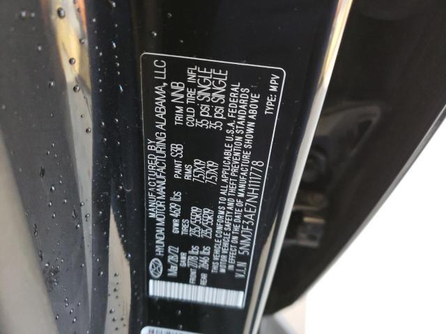 Photo 11 VIN: 5NMJF3AE7NH111778 - HYUNDAI TUCSON 