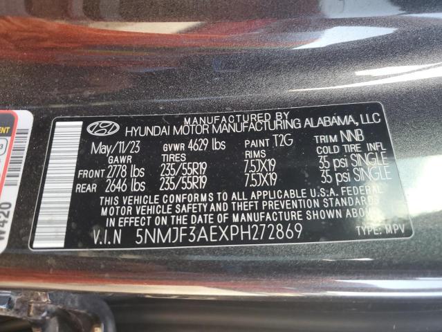 Photo 12 VIN: 5NMJF3AEXPH272869 - HYUNDAI TUCSON SEL 