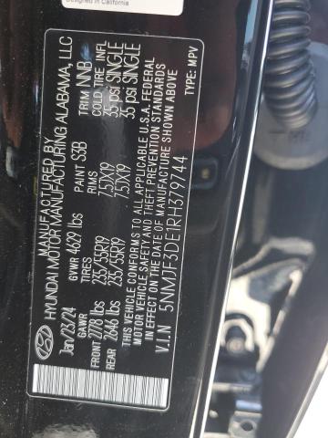 Photo 12 VIN: 5NMJF3DE1RH379744 - HYUNDAI TUCSON SEL 