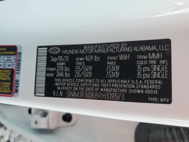 Photo 12 VIN: 5NMJF3DE8RH319573 - HYUNDAI TUCSON 