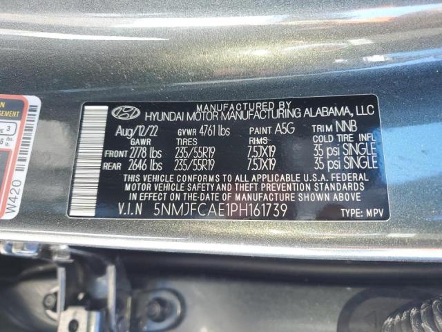 Photo 13 VIN: 5NMJFCAE1PH161739 - HYUNDAI TUCSON SEL 