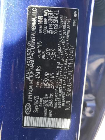 Photo 11 VIN: 5NMJFCAE1PH177407 - HYUNDAI TUCSON 