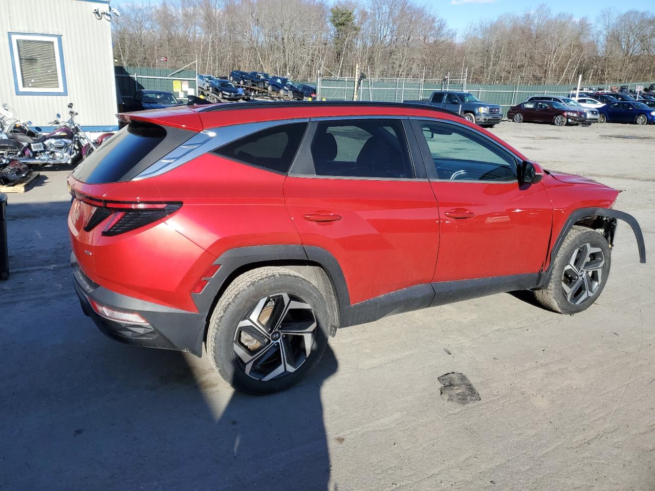 Photo 2 VIN: 5NMJFCAE2NH063588 - HYUNDAI TUCSON 