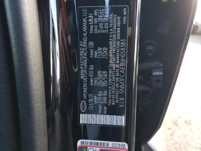 Photo 12 VIN: 5NMJFCAE3NH058383 - HYUNDAI TUCSON 