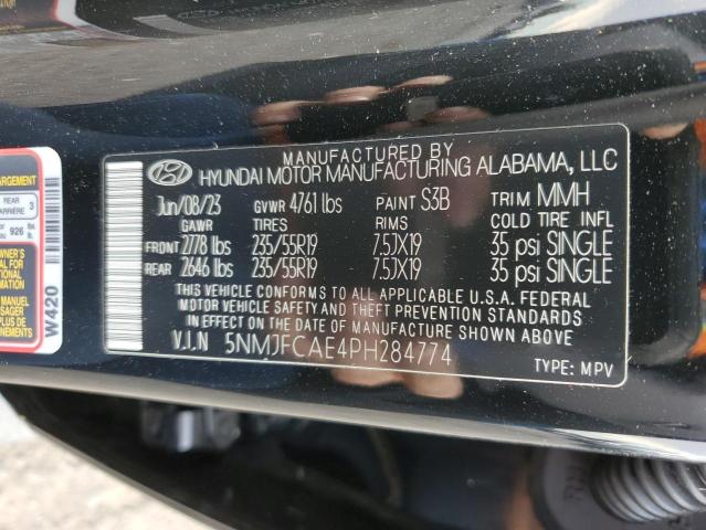 Photo 11 VIN: 5NMJFCAE4PH284774 - HYUNDAI TUCSON 