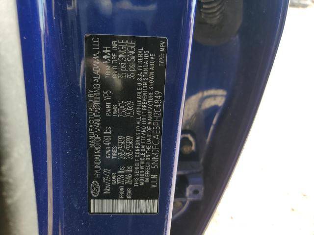 Photo 11 VIN: 5NMJFCAE5PH204849 - HYUNDAI TUCSON SEL 