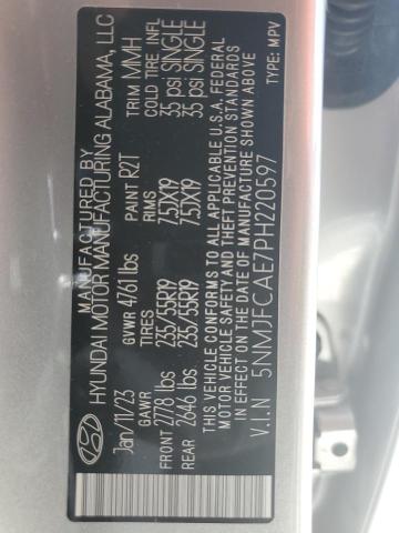 Photo 12 VIN: 5NMJFCAE7PH220597 - HYUNDAI TUCSON 