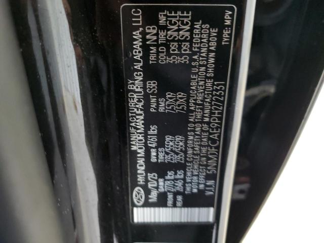 Photo 12 VIN: 5NMJFCAE9PH272331 - HYUNDAI TUCSON 