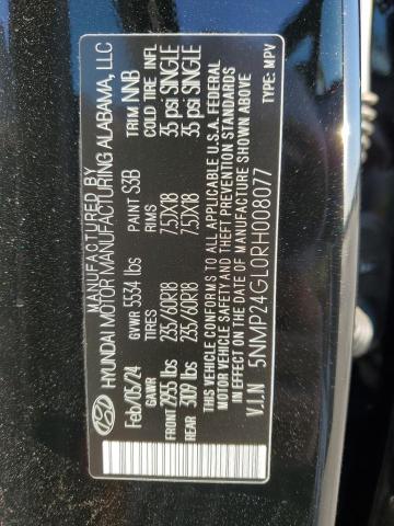 Photo 13 VIN: 5NMP24GL0RH008077 - HYUNDAI SANTA FE S 