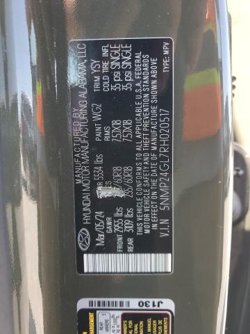 Photo 12 VIN: 5NMP24GL7RH020517 - HYUNDAI SANTA FE S 