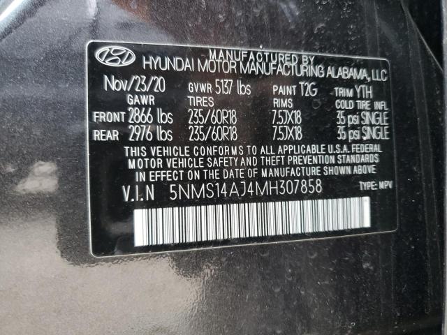 Photo 13 VIN: 5NMS14AJ4MH307858 - HYUNDAI SANTA FE S 