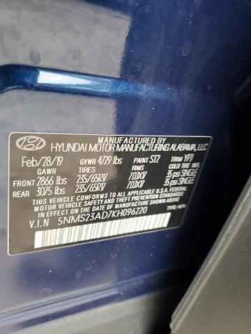 Photo 13 VIN: 5NMS23AD7KH096220 - HYUNDAI SANTA FE 