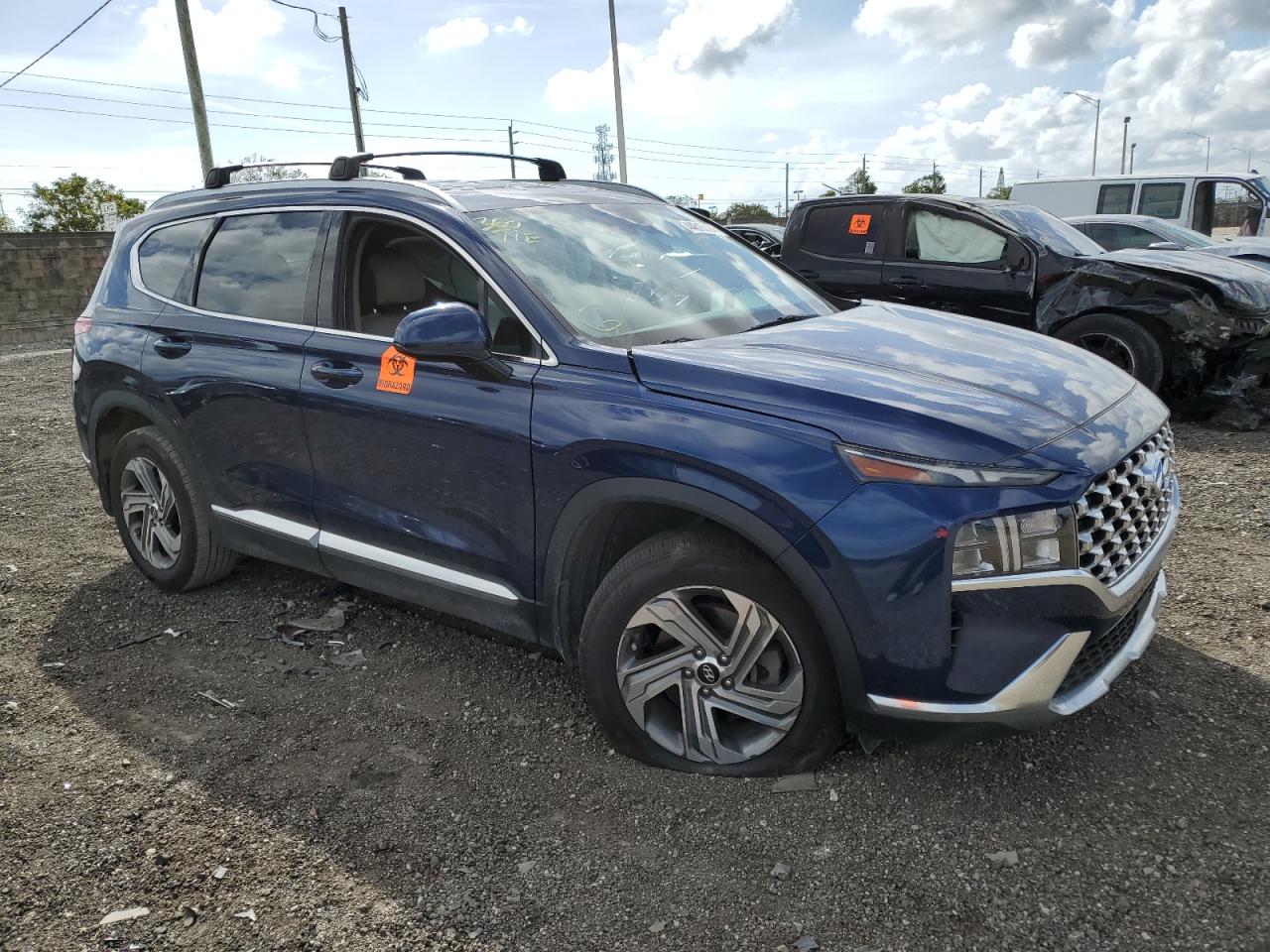 Photo 3 VIN: 5NMS24AJ5MH350909 - HYUNDAI SANTA FE 