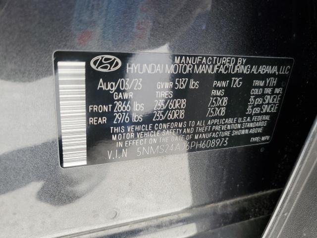 Photo 12 VIN: 5NMS24AJ6PH608973 - HYUNDAI SANTA FE S 