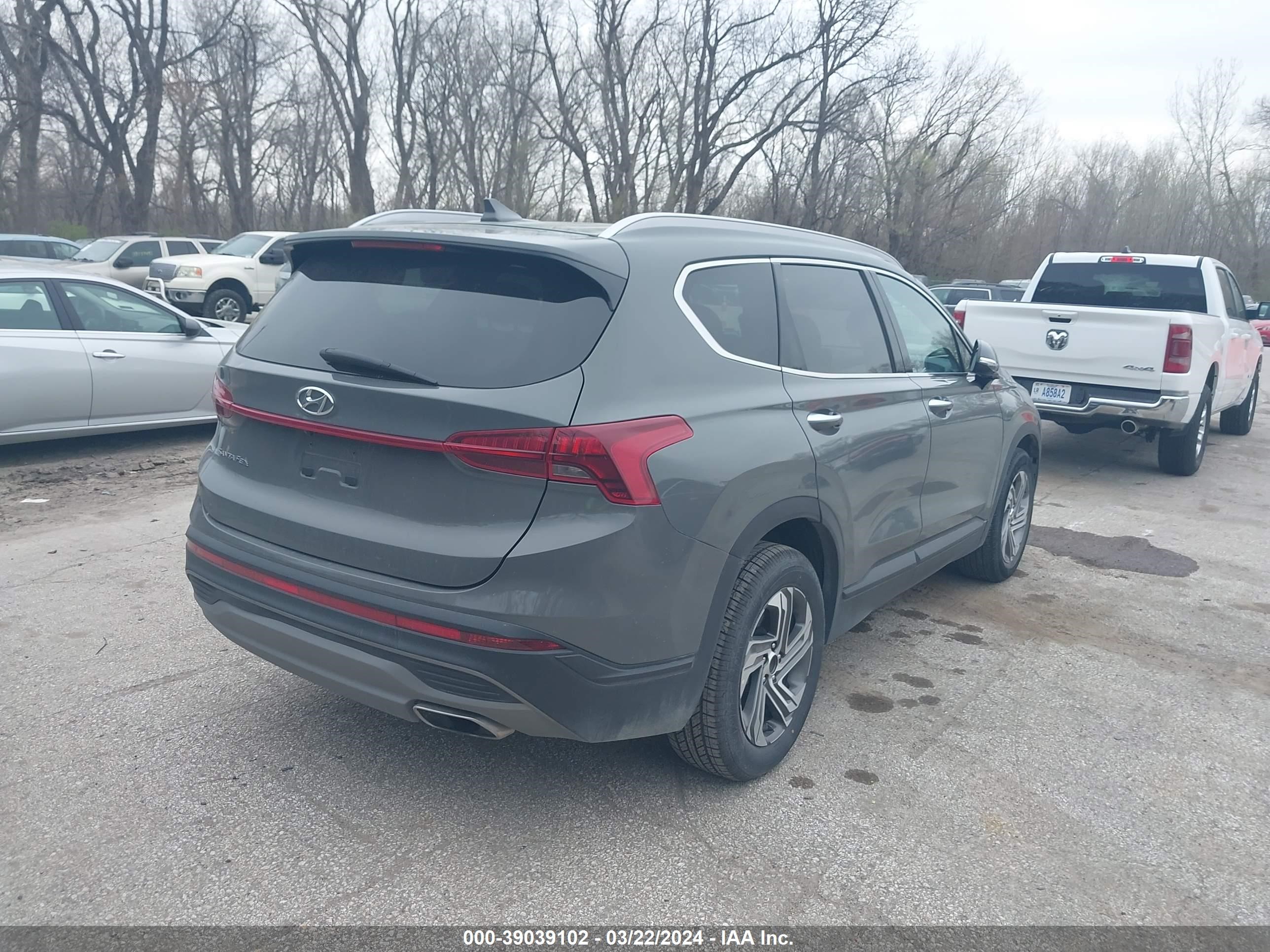 Photo 3 VIN: 5NMS24AJ7PH525262 - HYUNDAI SANTA FE 