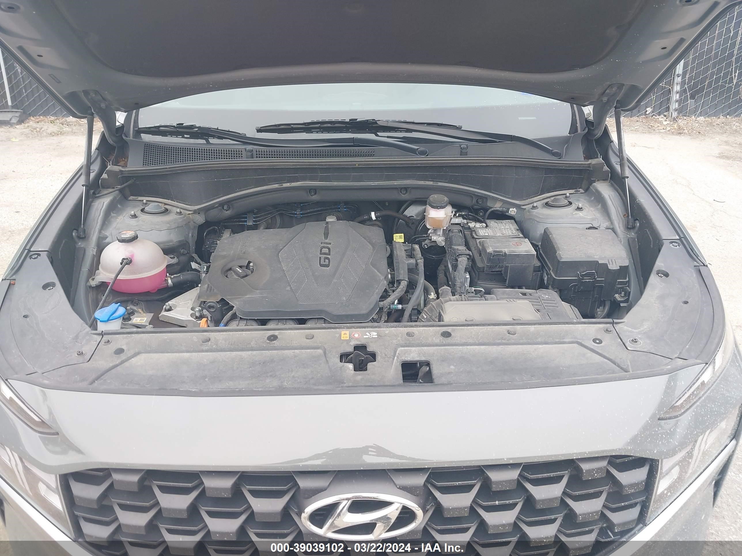 Photo 9 VIN: 5NMS24AJ7PH525262 - HYUNDAI SANTA FE 