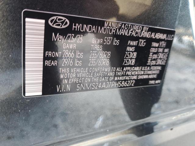 Photo 13 VIN: 5NMS24AJ7PH586272 - HYUNDAI SANTA FE 