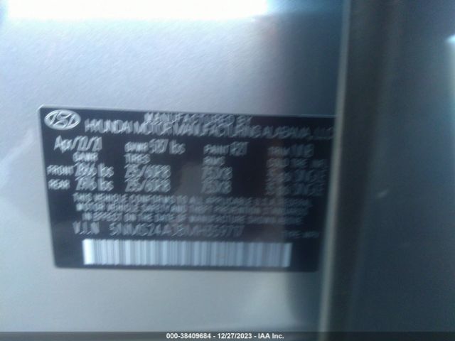 Photo 8 VIN: 5NMS24AJ8MH359717 - HYUNDAI SANTA FE 