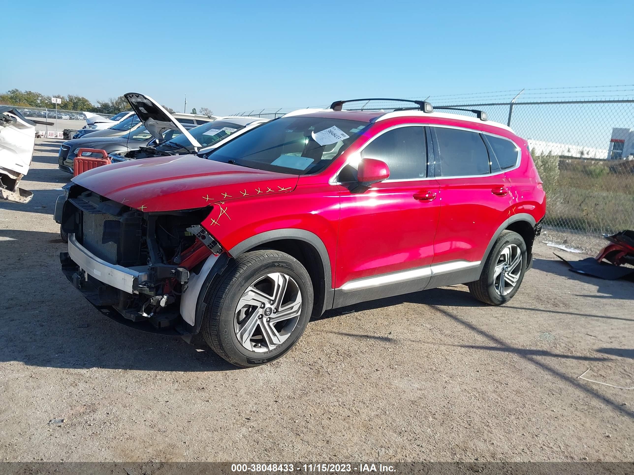 Photo 1 VIN: 5NMS24AJ8NH391133 - HYUNDAI SANTA FE 