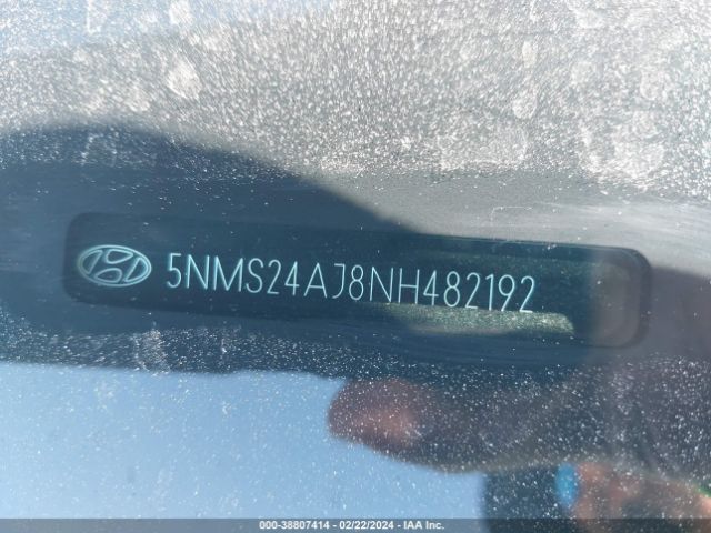 Photo 8 VIN: 5NMS24AJ8NH482192 - HYUNDAI SANTA FE 