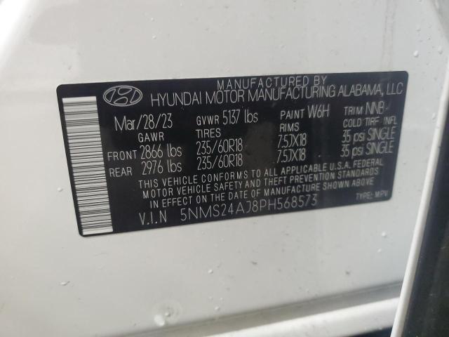 Photo 13 VIN: 5NMS24AJ8PH568573 - HYUNDAI SANTA FE 