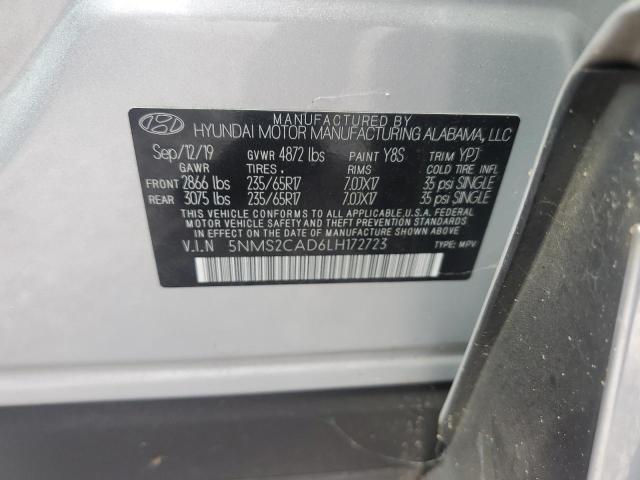 Photo 12 VIN: 5NMS2CAD6LH172723 - HYUNDAI SANTA FE S 