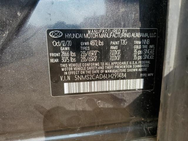 Photo 12 VIN: 5NMS2CAD6LH291484 - HYUNDAI SANTA FE 