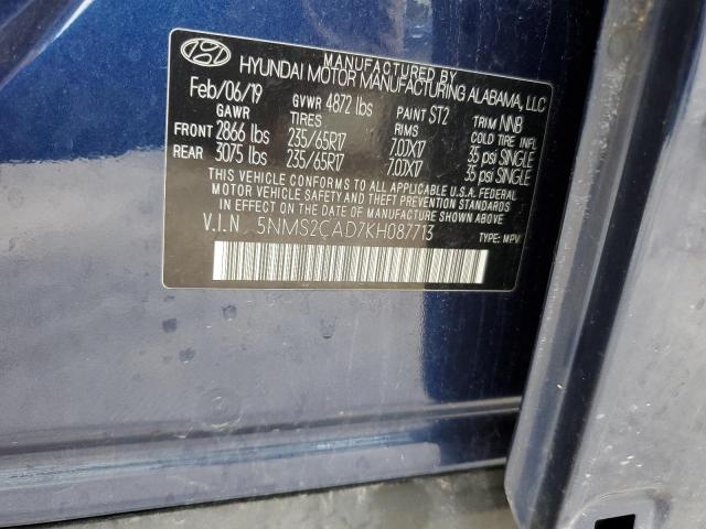 Photo 11 VIN: 5NMS2CAD7KH087713 - HYUNDAI SANTA FE 