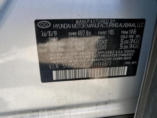 Photo 11 VIN: 5NMS2CAD7LH144672 - HYUNDAI SANTA FE 