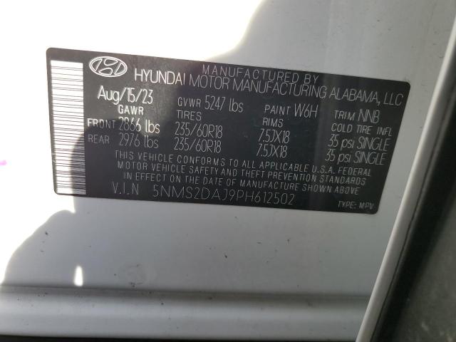 Photo 13 VIN: 5NMS2DAJ9PH612502 - HYUNDAI SANTA FE S 