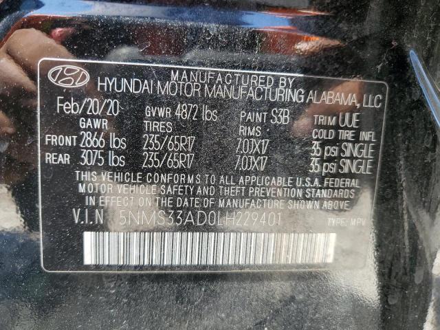 Photo 13 VIN: 5NMS33AD0LH229401 - HYUNDAI SANTA FE 