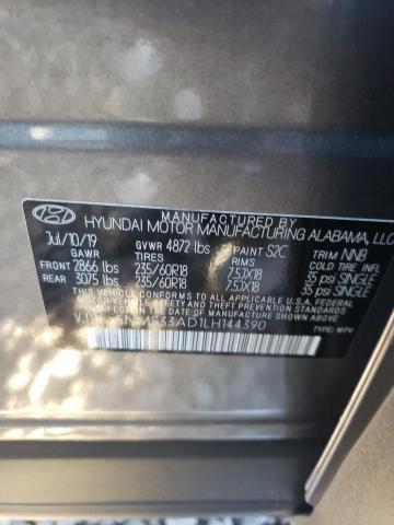 Photo 9 VIN: 5NMS33AD1LH144390 - HYUNDAI SANTA FE S 