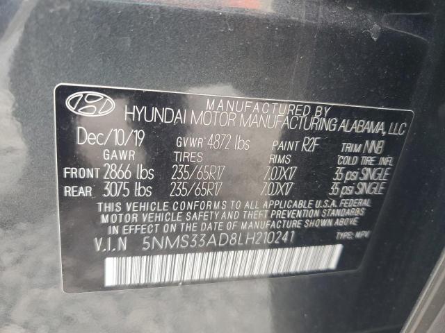 Photo 11 VIN: 5NMS33AD8LH210241 - HYUNDAI SANTA FE 