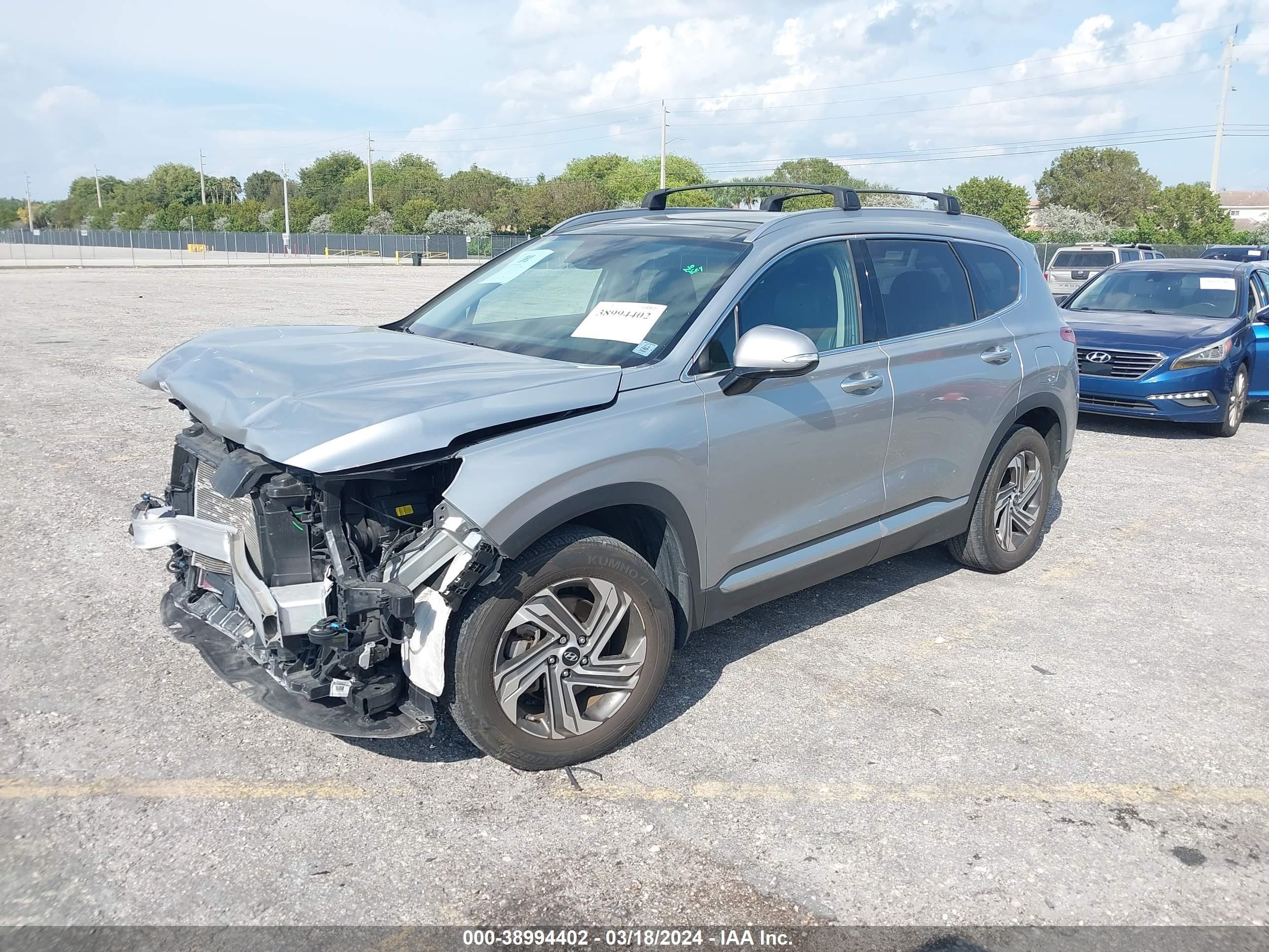 Photo 1 VIN: 5NMS34AJ0NH473967 - HYUNDAI SANTA FE 