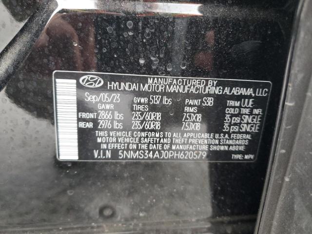 Photo 12 VIN: 5NMS34AJ0PH620579 - HYUNDAI SANTA FE S 