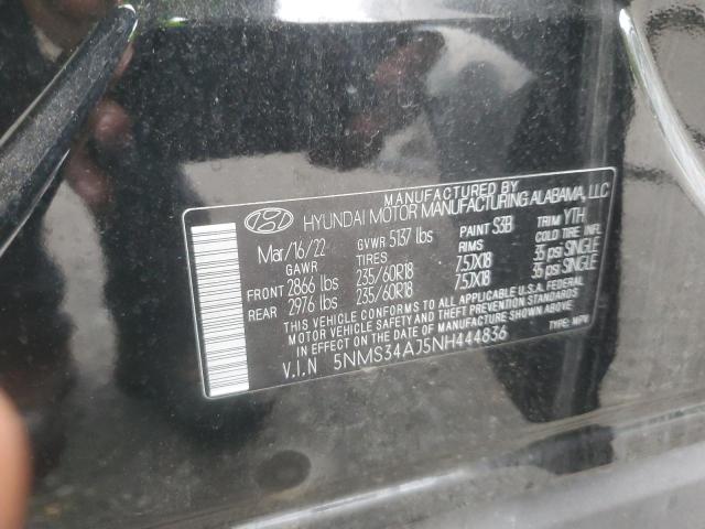 Photo 13 VIN: 5NMS34AJ5NH444836 - HYUNDAI SANTA FE S 