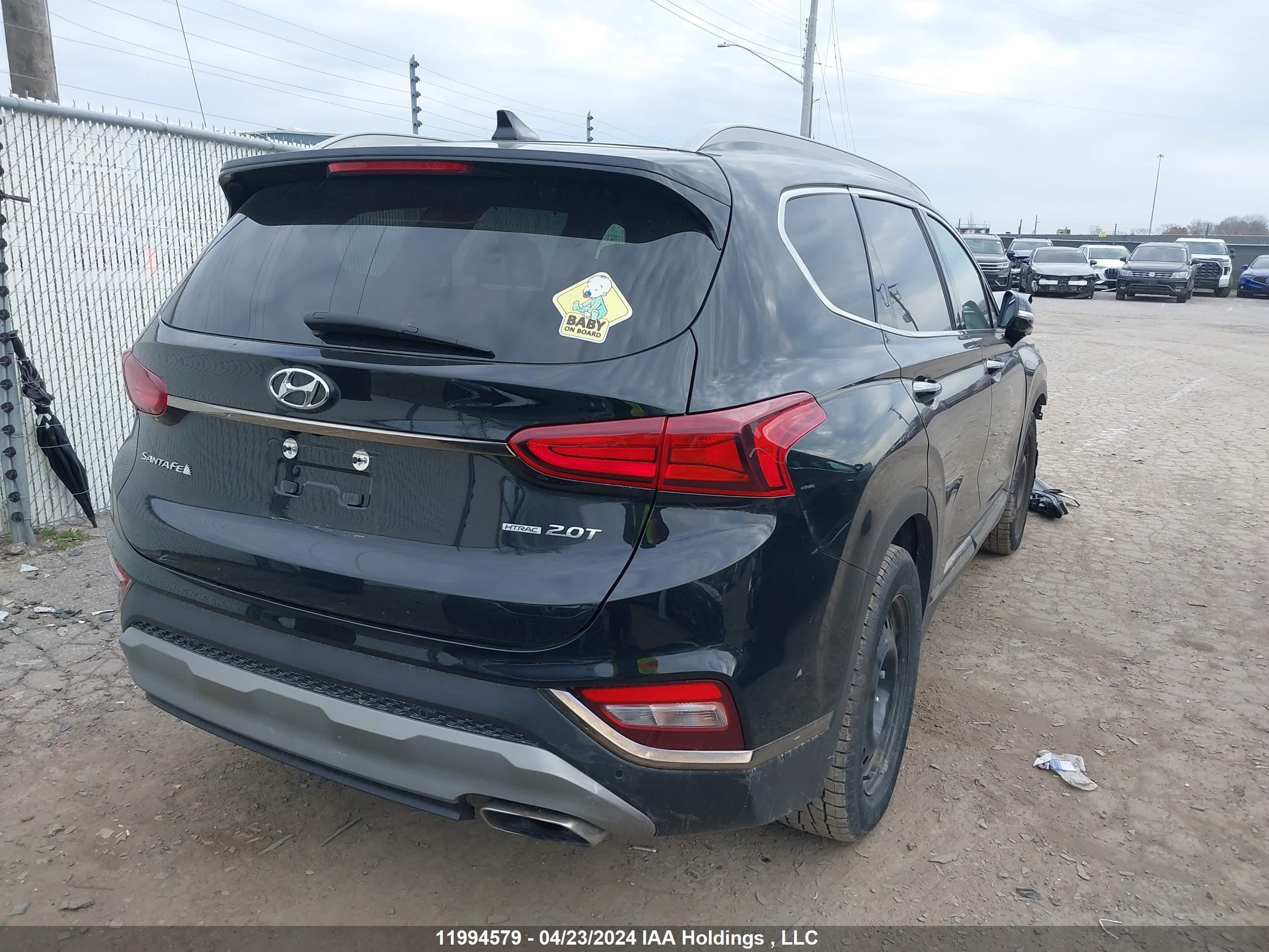 Photo 3 VIN: 5NMS3CAA0KH081755 - HYUNDAI SANTA FE 