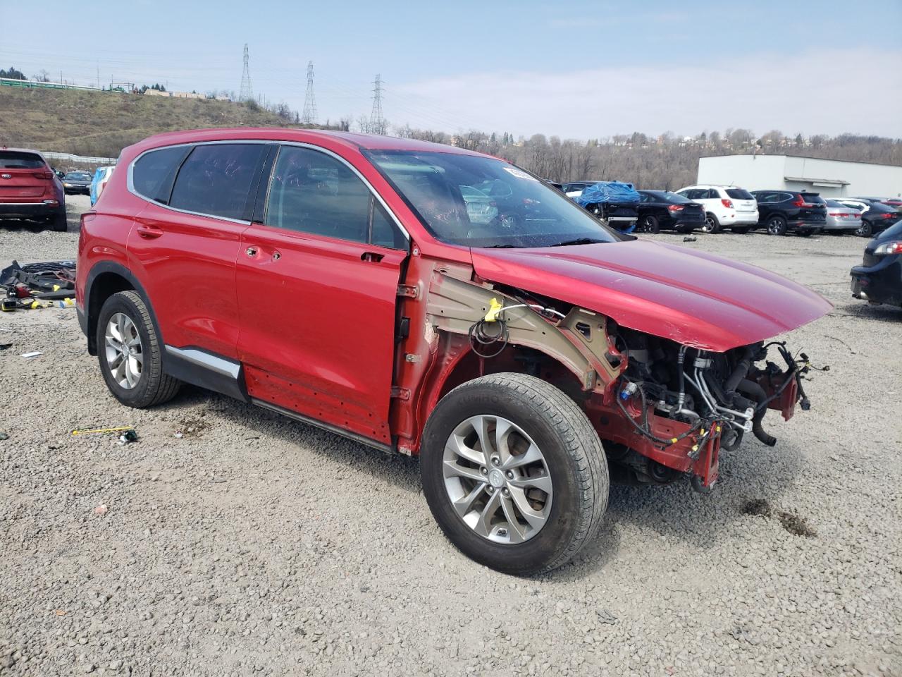 Photo 3 VIN: 5NMS3CAD2LH231148 - HYUNDAI SANTA FE 