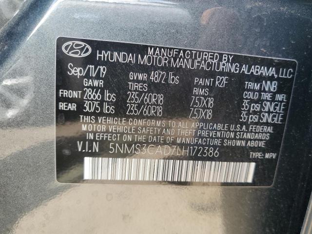 Photo 13 VIN: 5NMS3CAD7LH172386 - HYUNDAI SANTA FE 