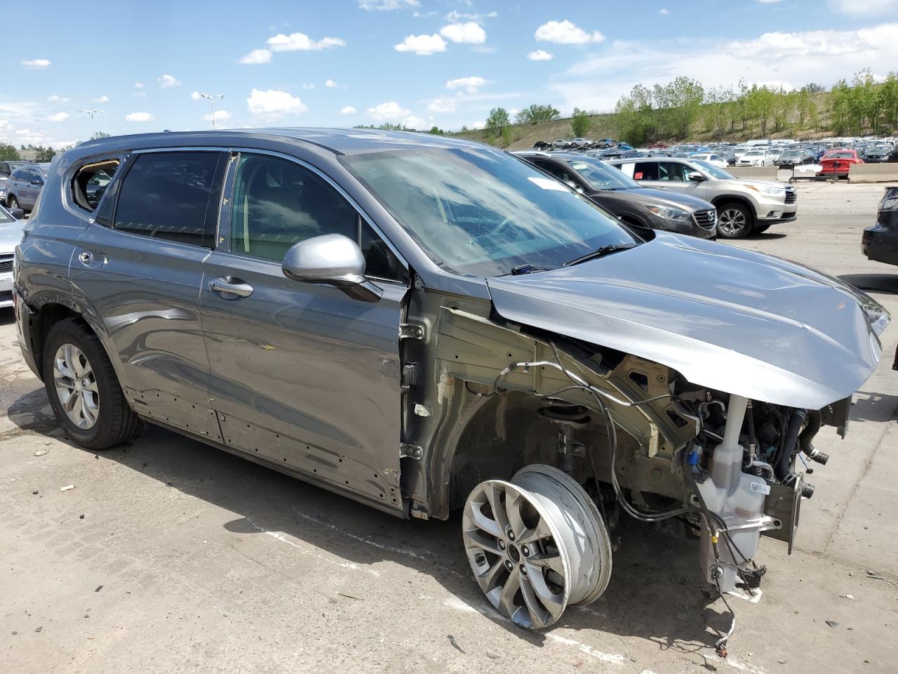 Photo 3 VIN: 5NMS3CAD9KH123057 - HYUNDAI SANTA FE 