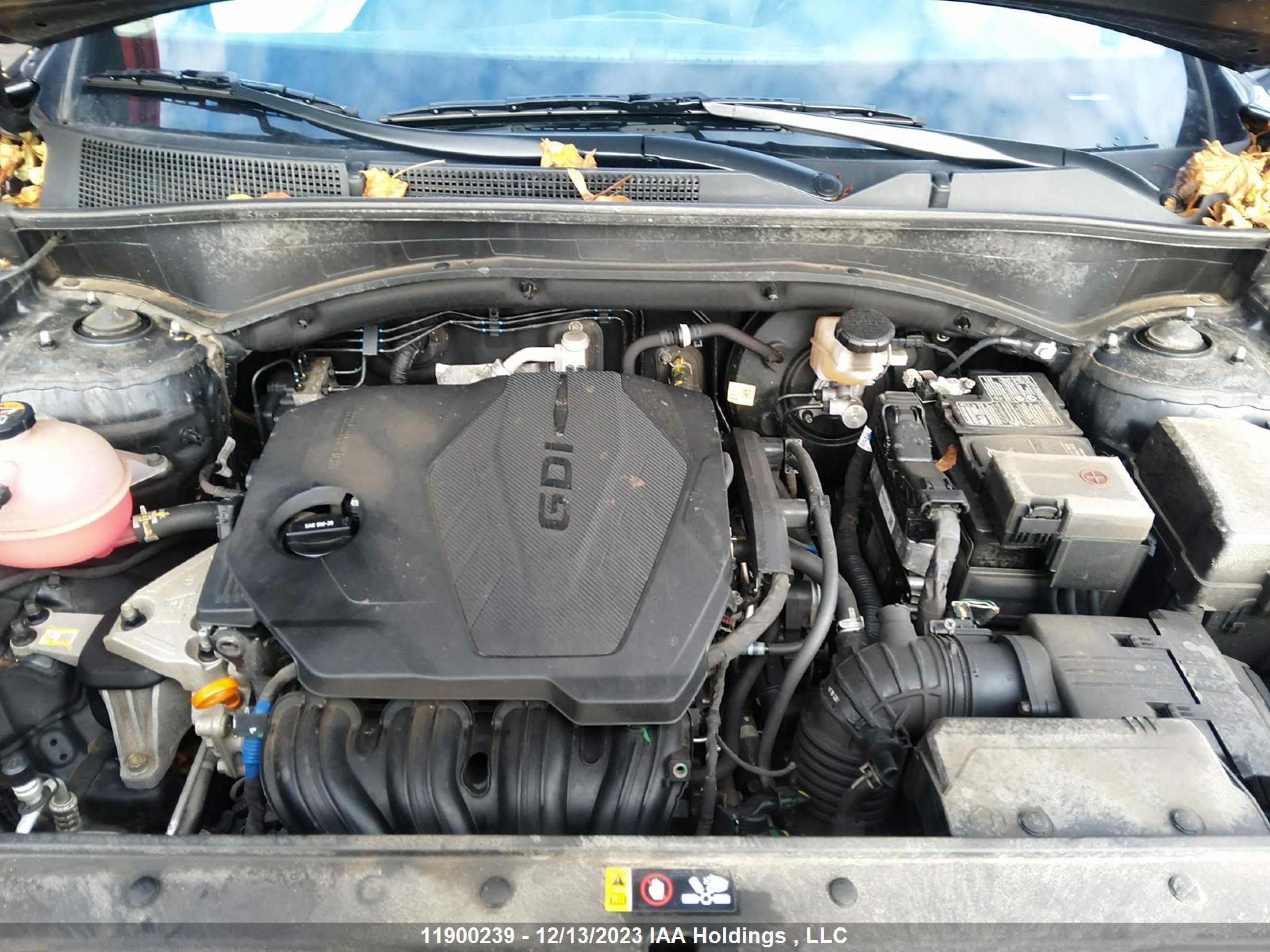 Photo 9 VIN: 5NMS3DAJ6NH407374 - HYUNDAI SANTA FE 