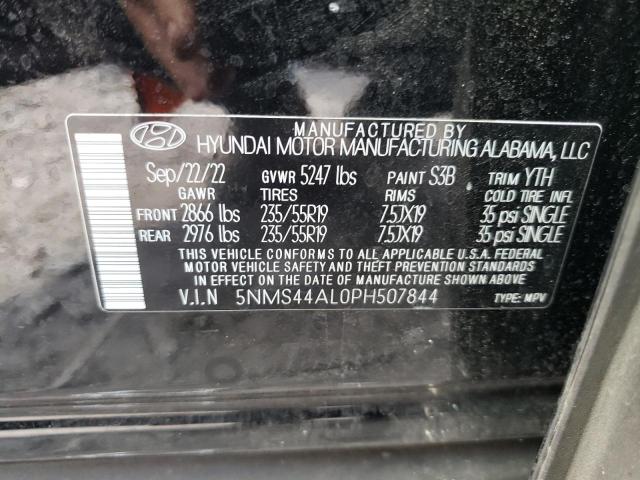 Photo 11 VIN: 5NMS44AL0PH507844 - HYUNDAI SANTA FE L 