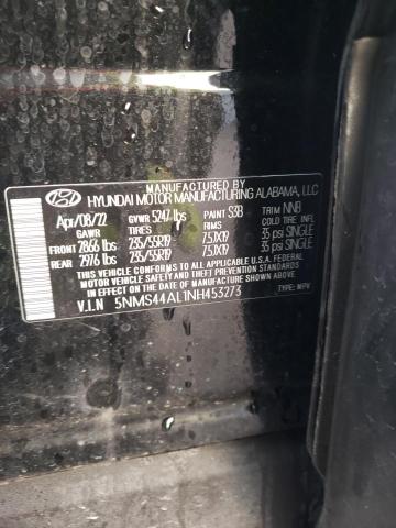 Photo 12 VIN: 5NMS44AL1NH453273 - HYUNDAI SANTA FE L 