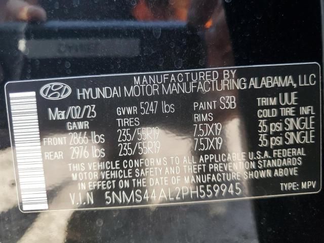 Photo 13 VIN: 5NMS44AL2PH559945 - HYUNDAI SANTA FE L 