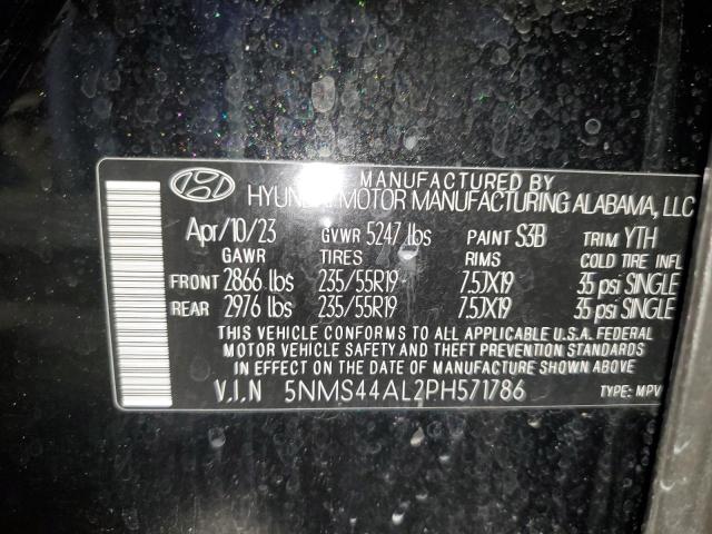 Photo 13 VIN: 5NMS44AL2PH571786 - HYUNDAI SANTA FE L 