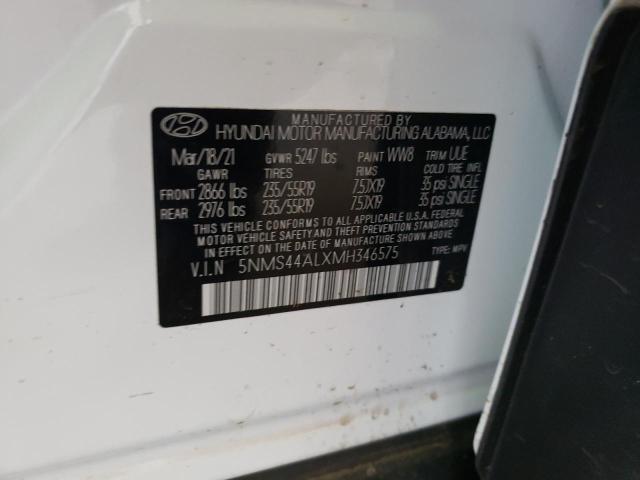 Photo 11 VIN: 5NMS44ALXMH346575 - HYUNDAI SANTA FE L 