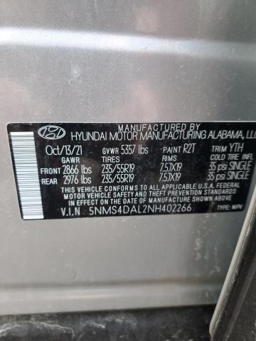 Photo 13 VIN: 5NMS4DAL2NH402266 - HYUNDAI SANTA FE L 