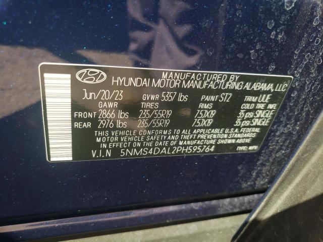 Photo 11 VIN: 5NMS4DAL2PH595764 - HYUNDAI SANTA FE L 